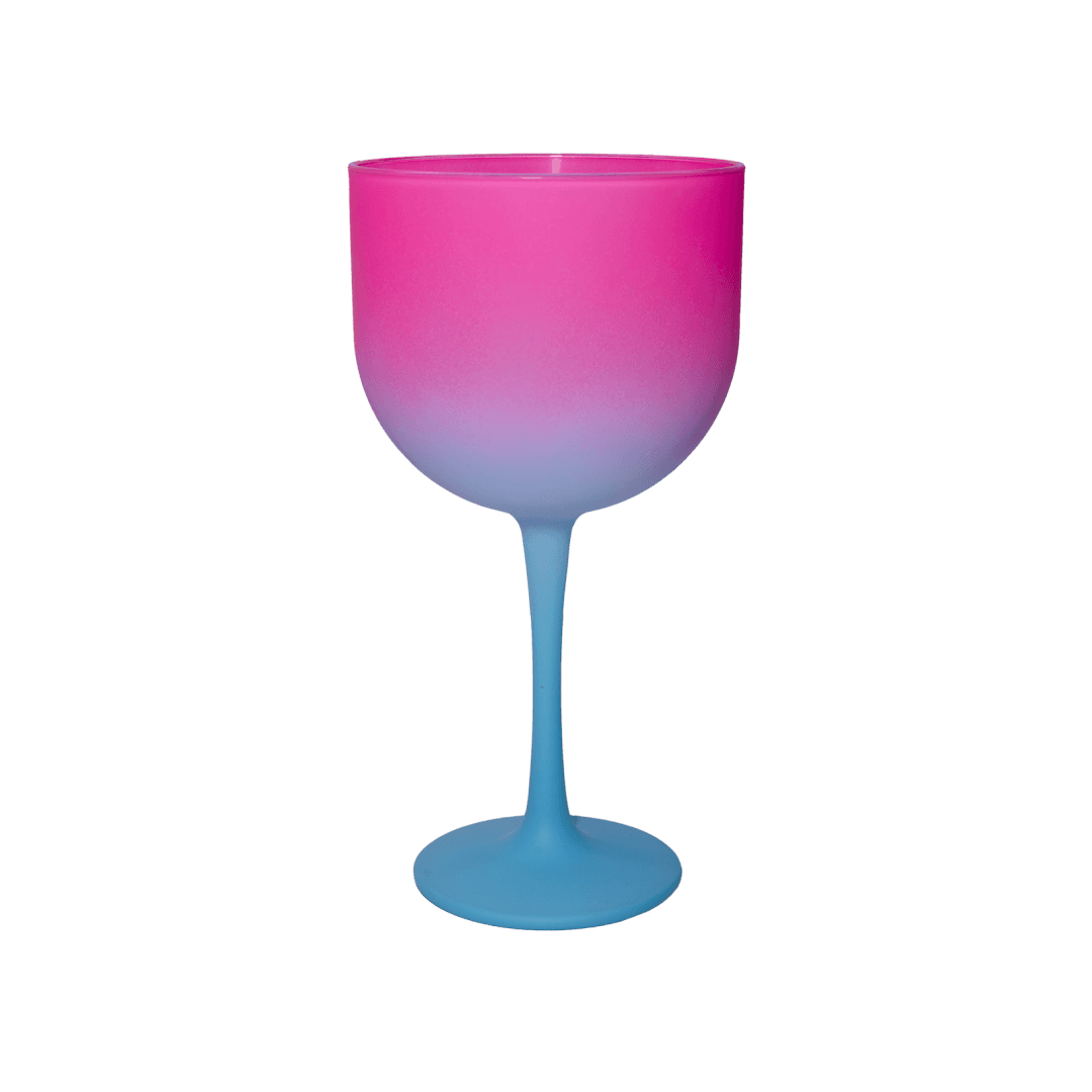 Taça de Gin 600ml Bicolor