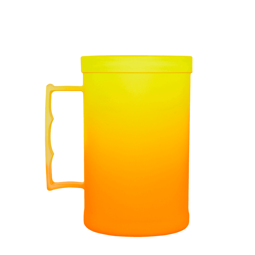 Caneca de Chopp 450ml Bicolor