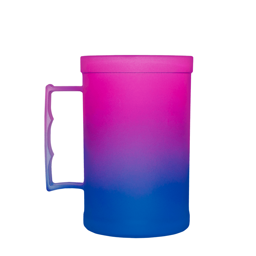 Caneca de Chopp 450ml Bicolor