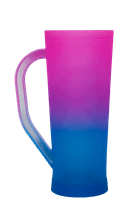 Caneca Slim 400ml Bicolor