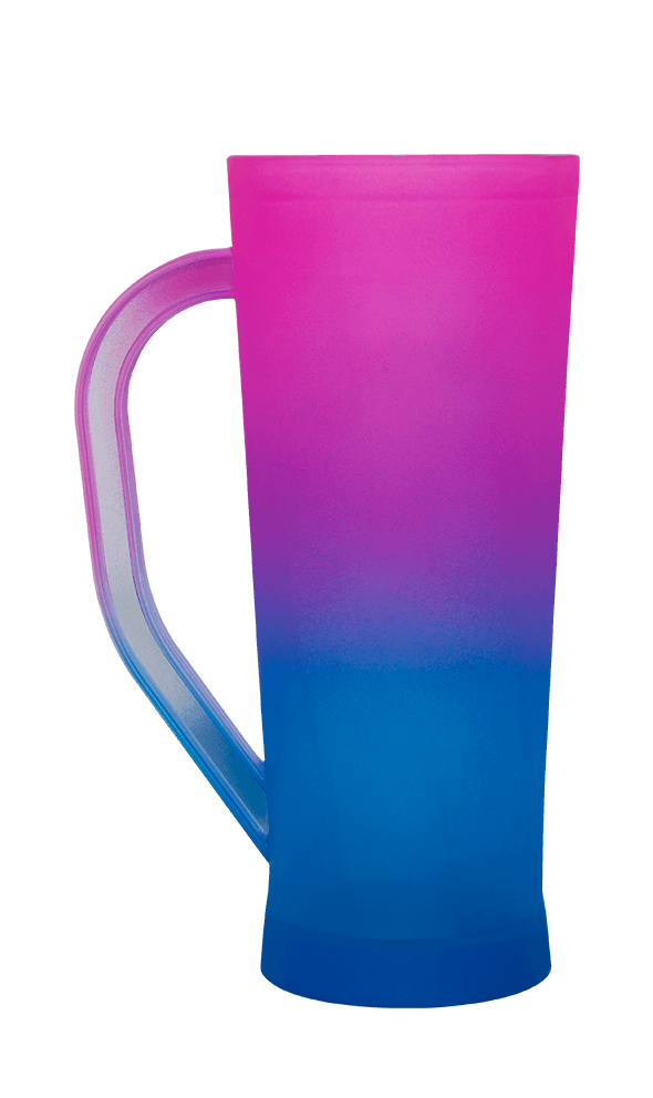 Caneca Slim 400ml Bicolor