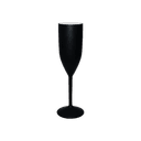 Taça Champagne 180 ML Preto Fosco
