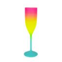 Taça Champagne 180 ML Cores Especiais