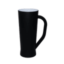 Caneca Slim 400ml Preto Fosco