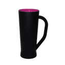 Caneca Slim 400ml Preto Fosco