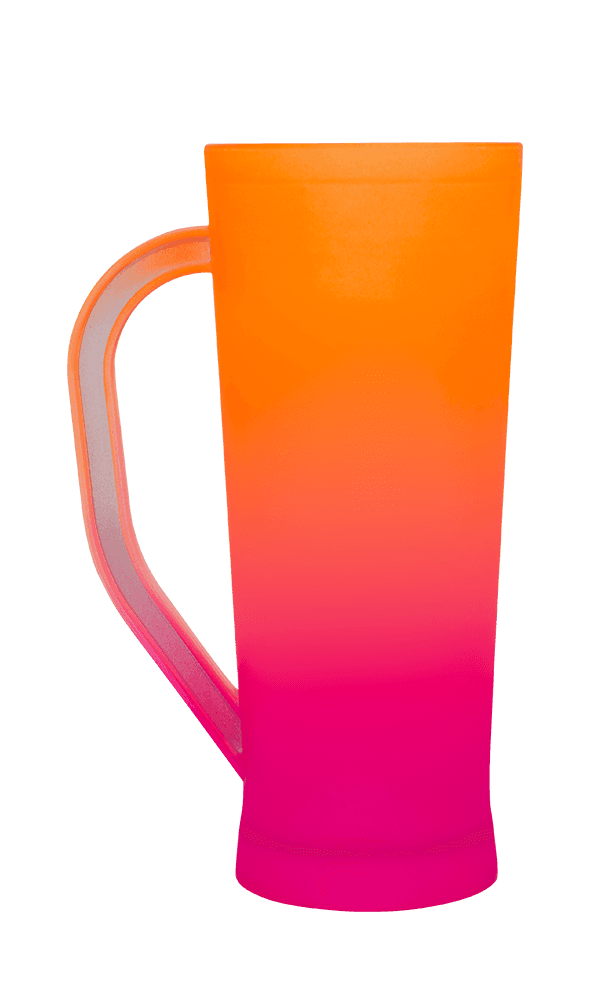 Caneca Slim 400ml Bicolor