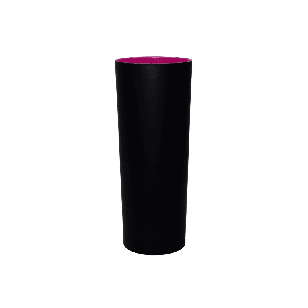 Long Drink 350ml Preto Fosco