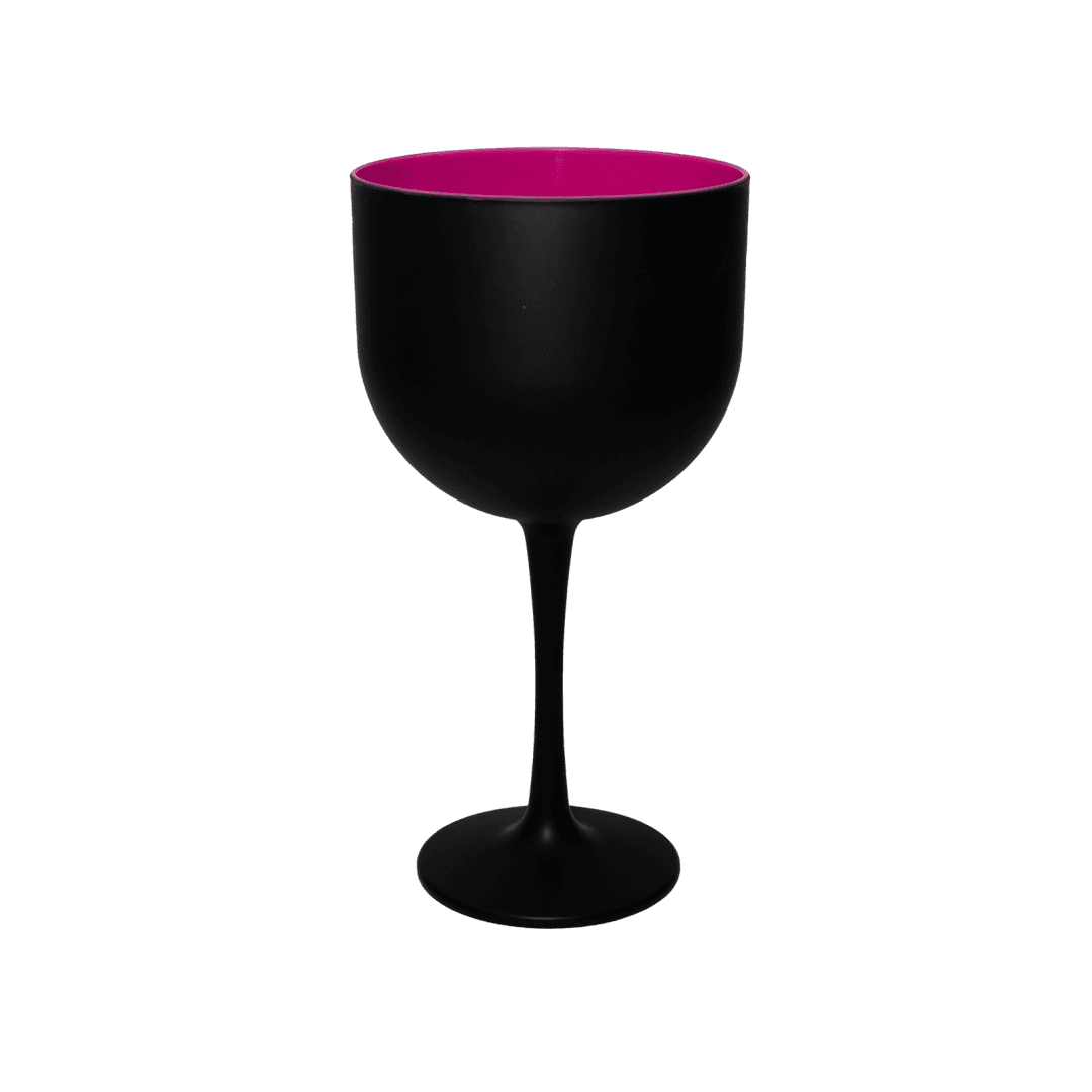 Taça de Gin 600ml Preto Fosco