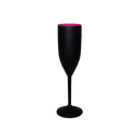 Taça Champagne 180 ML Preto Fosco