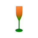 Taça Champagne 180 ML Bicolor