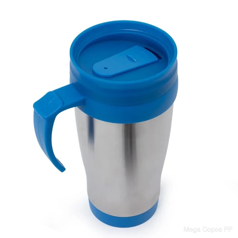 Caneca Inox 400ml | Mega Copos PP