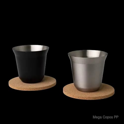 Copo Inox 100ml | Mega Copos PP