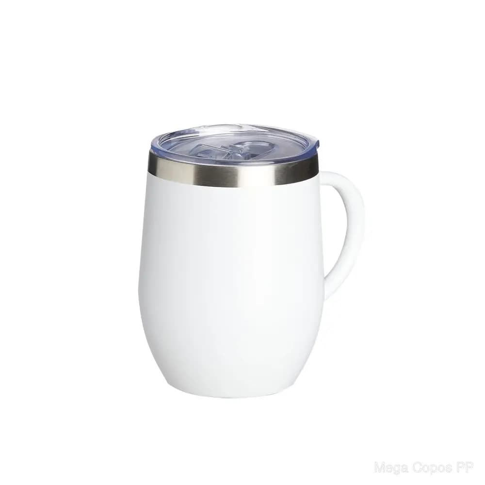 Caneca Térmica Inox 350ml | Mega Copos PP
