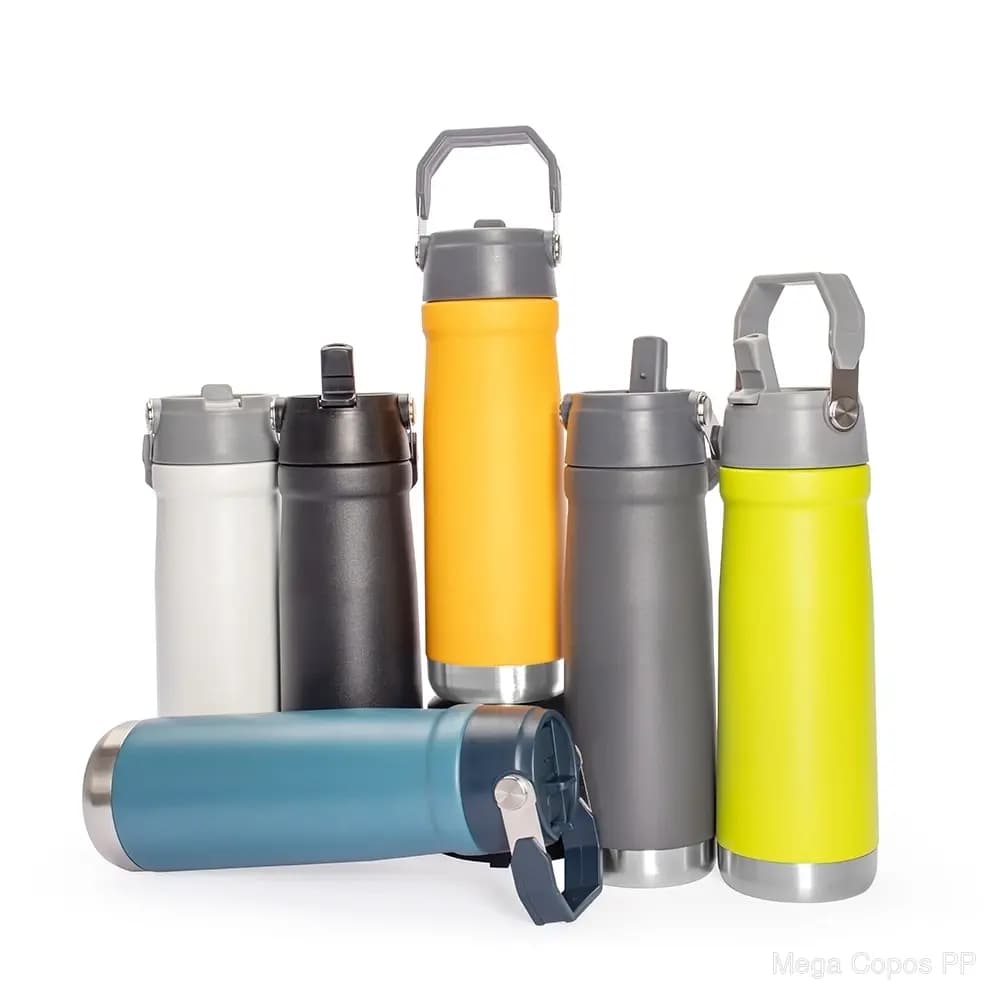 Garrafa Térmica 630ml | Mega Copos PP