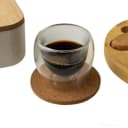 Copo Vidro Parede Dupla 80ml | Mega Copos PP