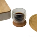 Copo Vidro Parede Dupla 160ml | Mega Copos PP
