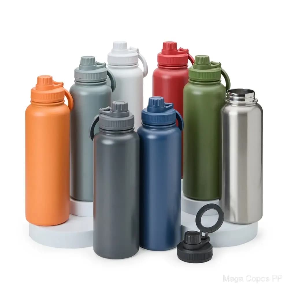 Garrafa Térmica 1,2L | Mega Copos PP