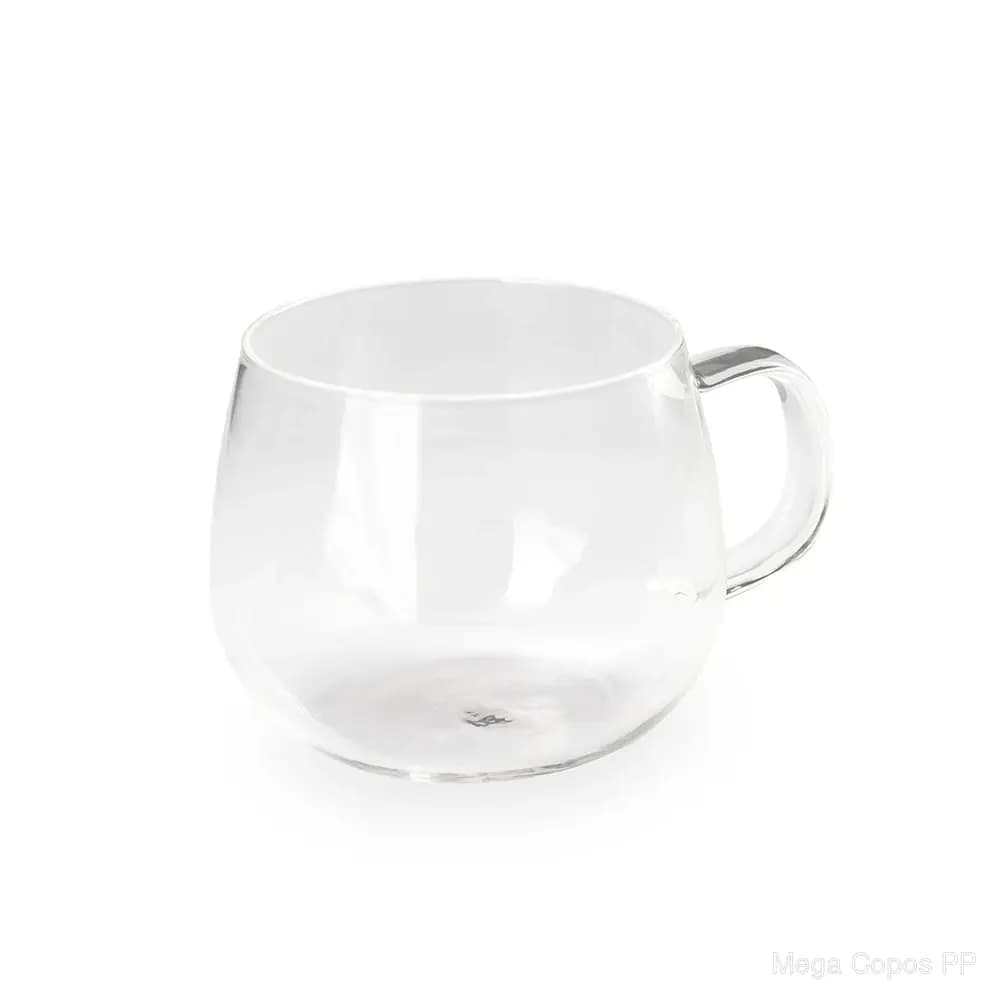 Xícara de Vidro 350ml | Mega Copos PP