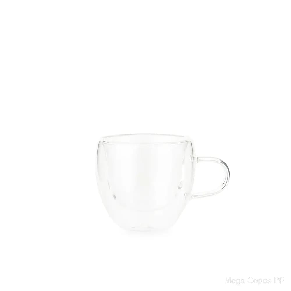 Xícara de Vidro 70ml | Mega Copos PP