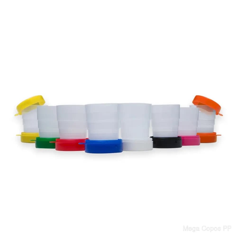 Copo Retrátil 200ml | Mega Copos PP