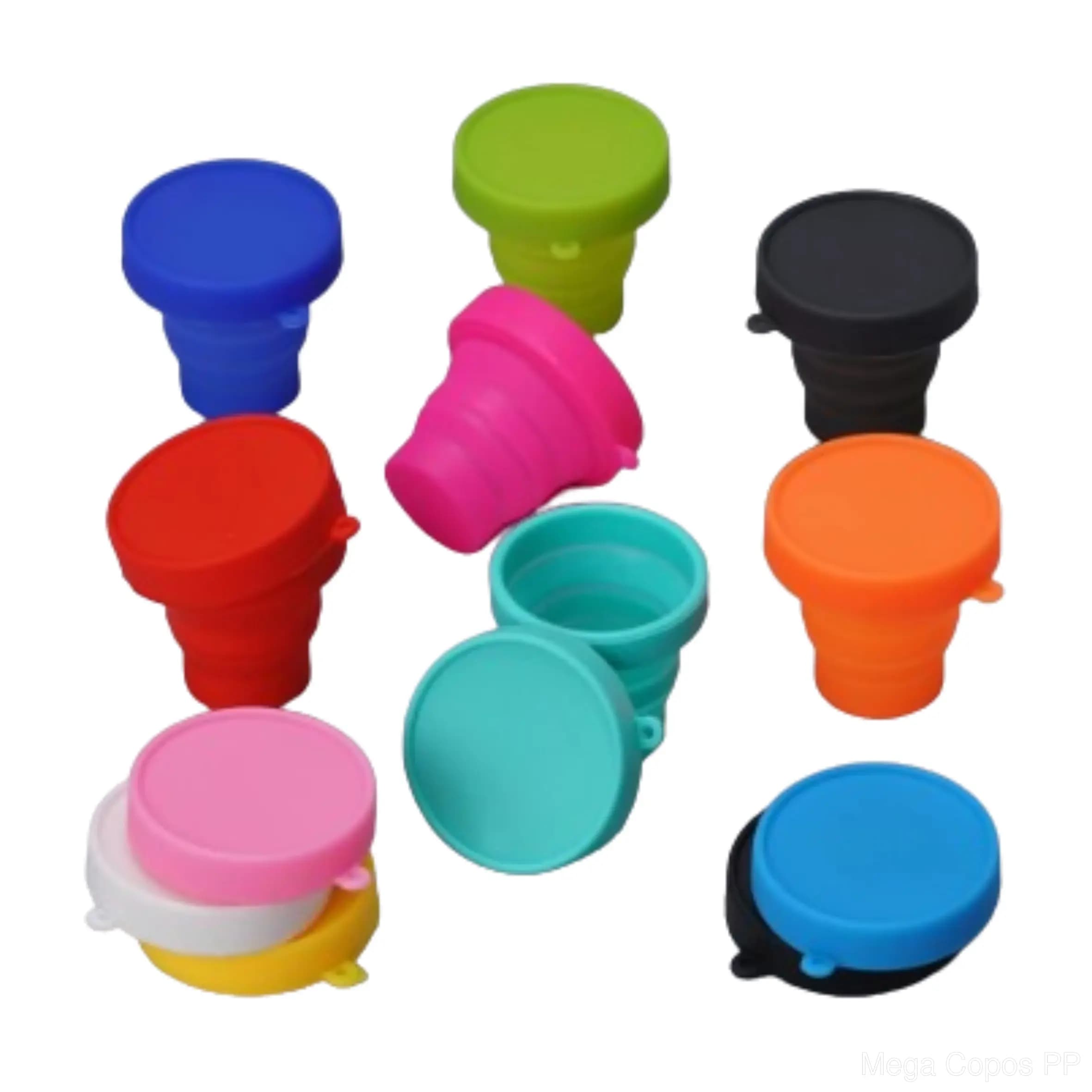 Copo Retrátil de Silicone 150ml | Mega Copos PP
