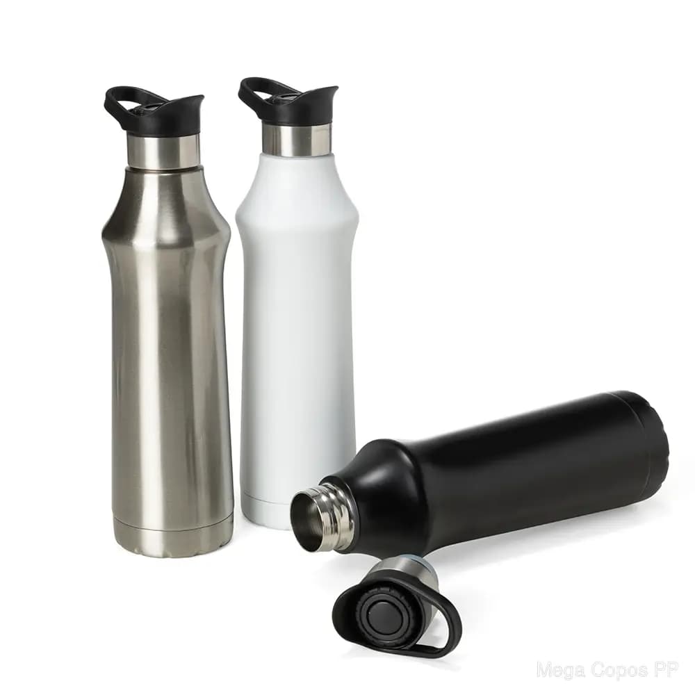 Garrafa Térmica Inox 500ml | Mega Copos PP