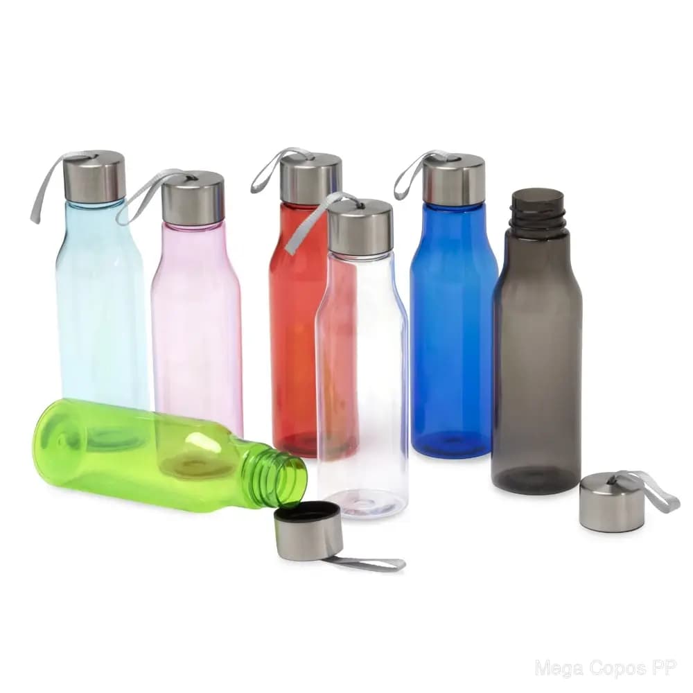 Garrafa Plástica 600ml | Mega Copos PP