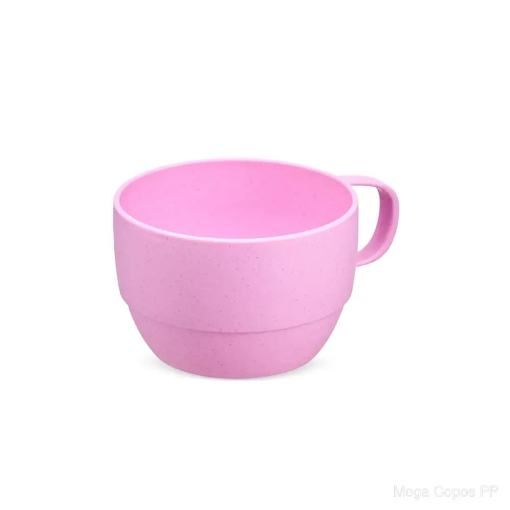 Caneca Palha de Trigo 300ml | Mega Copos PP