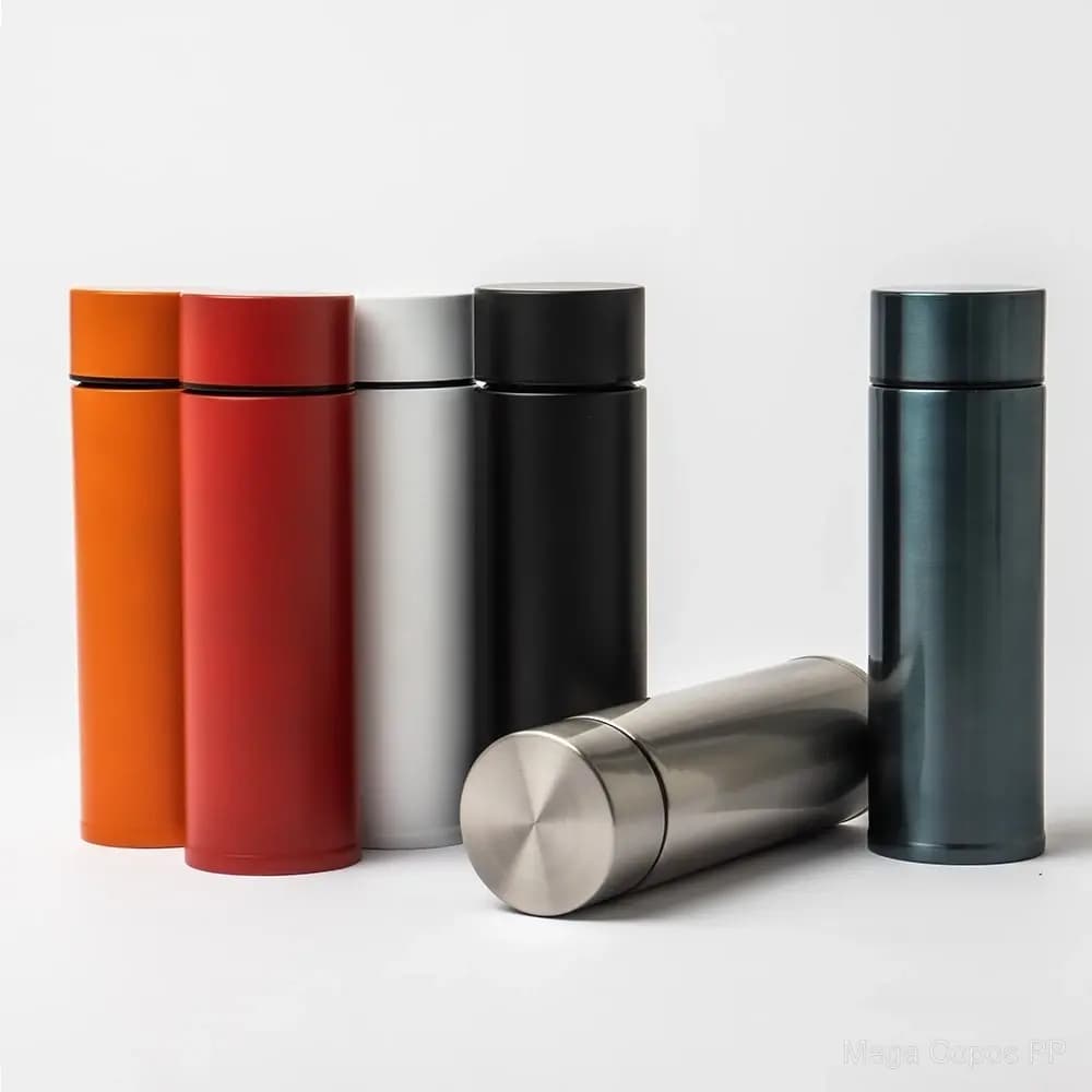 Garrafa Térmica Inox 320ml | Mega Copos PP