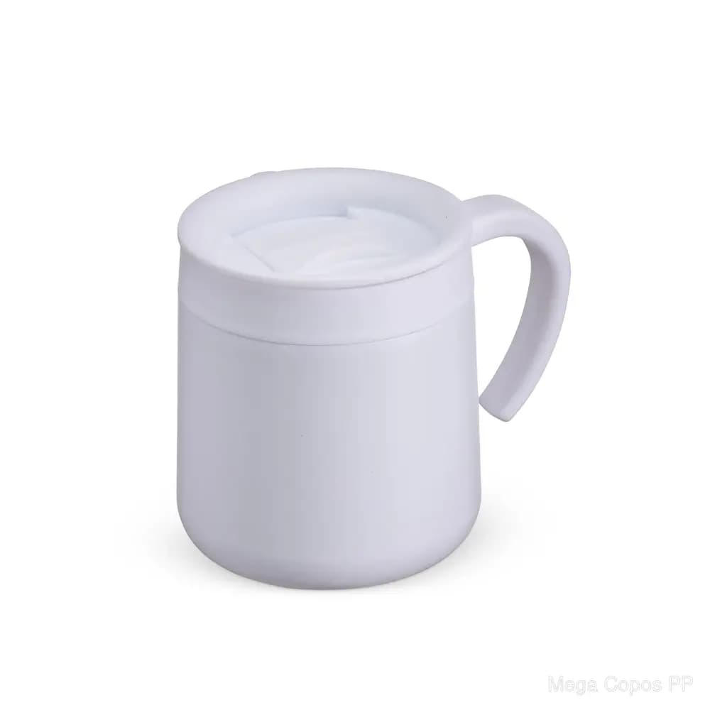 Caneca Térmica Inox 300ml | Mega Copos PP