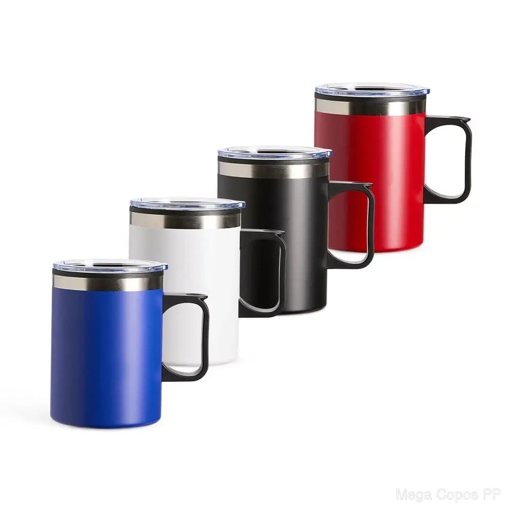 Caneca Plástica 375ml | Mega Copos PP