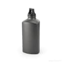 Squeeze em alumínio com formato triangular e tampa em PP 570 mL | Mega Copos PP