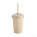 Copo de viagem em fibra de bambu (60%) e PP (40%) 450 mL | Mega Copos PP