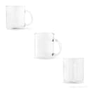 Caneca em vidro para sublimação 350 mL | Mega Copos PP