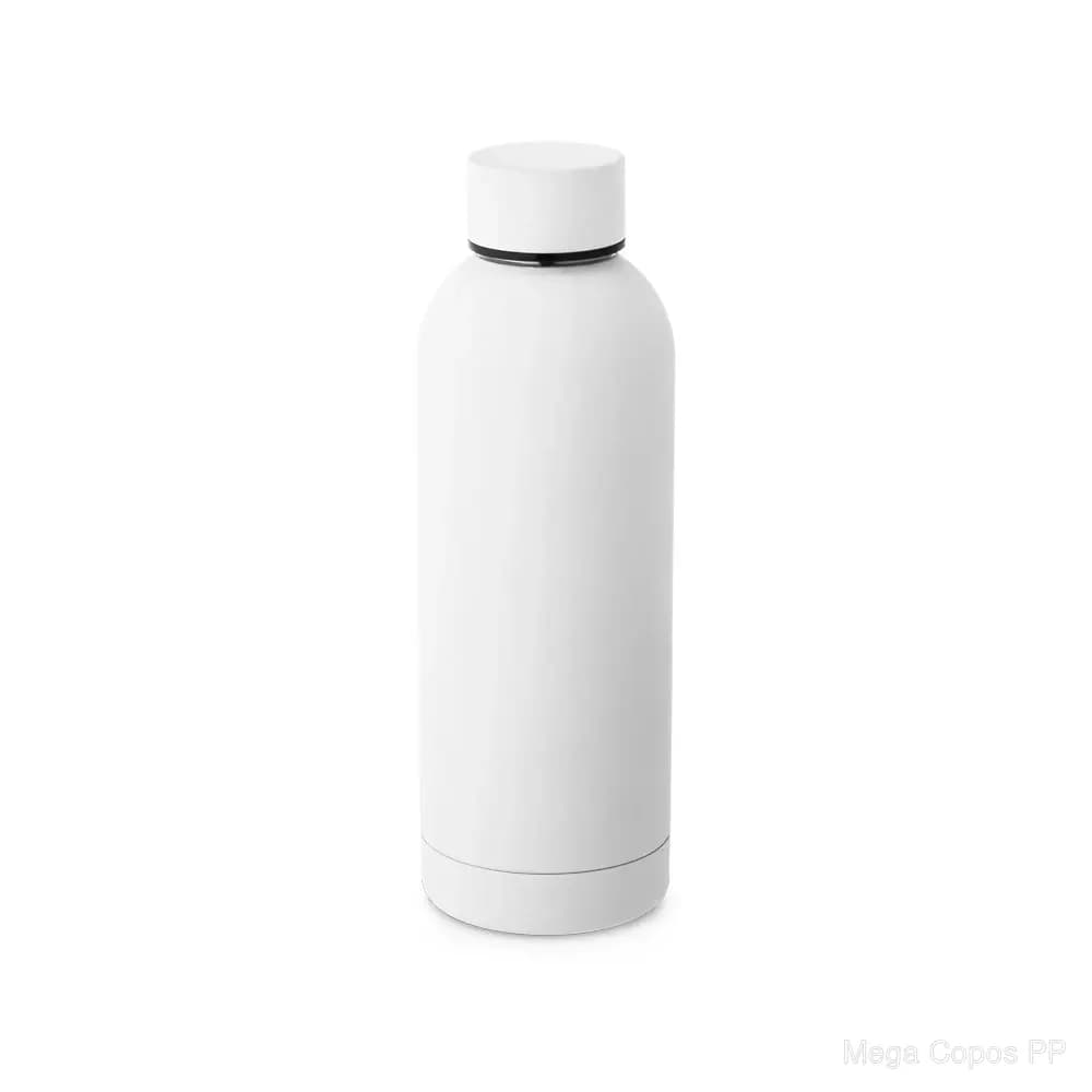 Garrafa em aço inox 36% reciclado de parede dupla térmica, isolada a vácuo 550 mL | Mega Copos PP