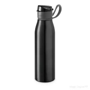 Squeeze em alumínio e tampa flip flop em AS e PP 650 mL