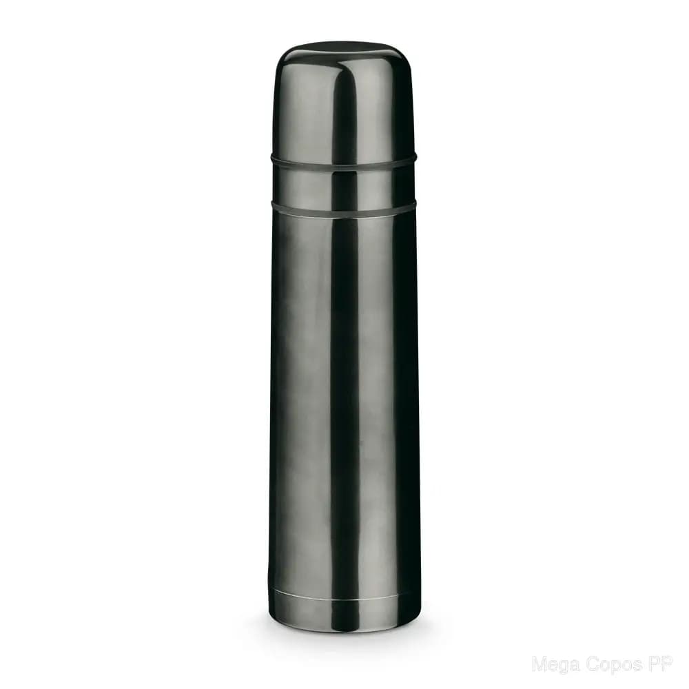 Garrafa em aço inox de parede dupla térmica, isolada a vácuo 750 mL | Mega Copos PP