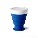 Copo de viagem em silocone e PP 400 mL | Mega Copos PP