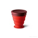 Copo de viagem em silicone 240 mL | Mega Copos PP