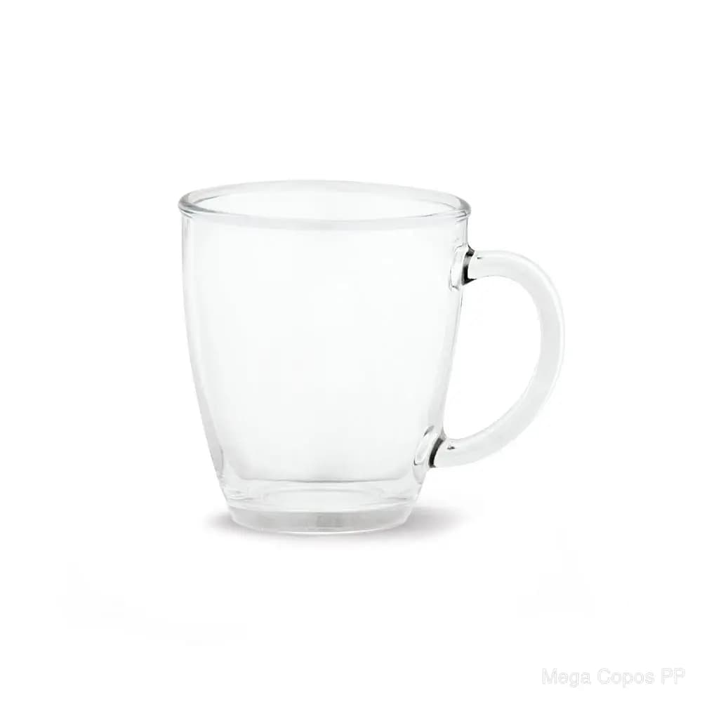 Caneca em vidro 390 mL | Mega Copos PP