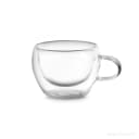 Conjunto de Xícaras de Vidro Borossilicato | Mega Copos PP