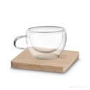 Conjunto de Xícaras de Vidro Borossilicato | Mega Copos PP