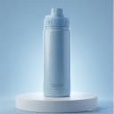 Garrafa Térmica Perolada 600ml Lilas | Mega Copos PP