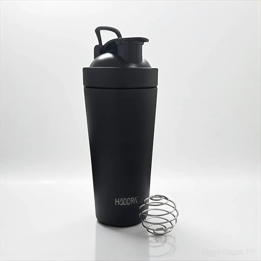 Coqueteleira Termica com Misturador 700ml | Mega Copos PP