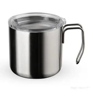 Caneca Inox Parede Dupla 350ml