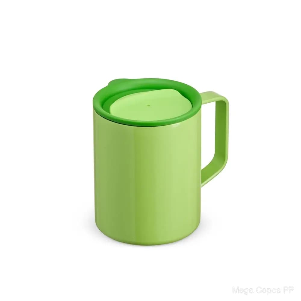 Caneca Inox Parede Dupla 270ml | Mega Copos PP
