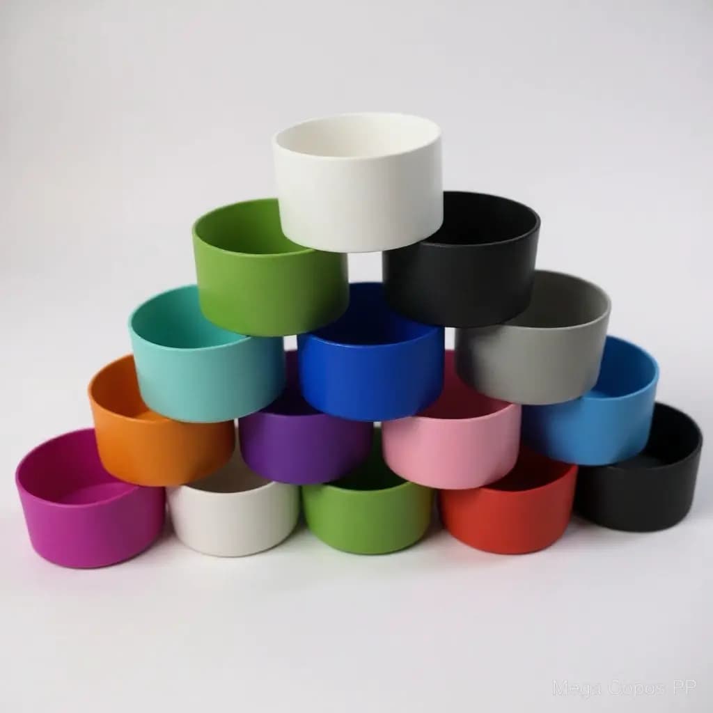 Capa de Silicone para Garrafa Antiderrapante para Copo e Garrafas | Mega Copos PP
