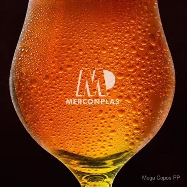 Jogo de Copos Vidro P / Cerveja / Drink 400 Ml - 2 Pçs | Mega Copos PP
