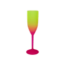 Taça Champagne 180 ML Bicolor