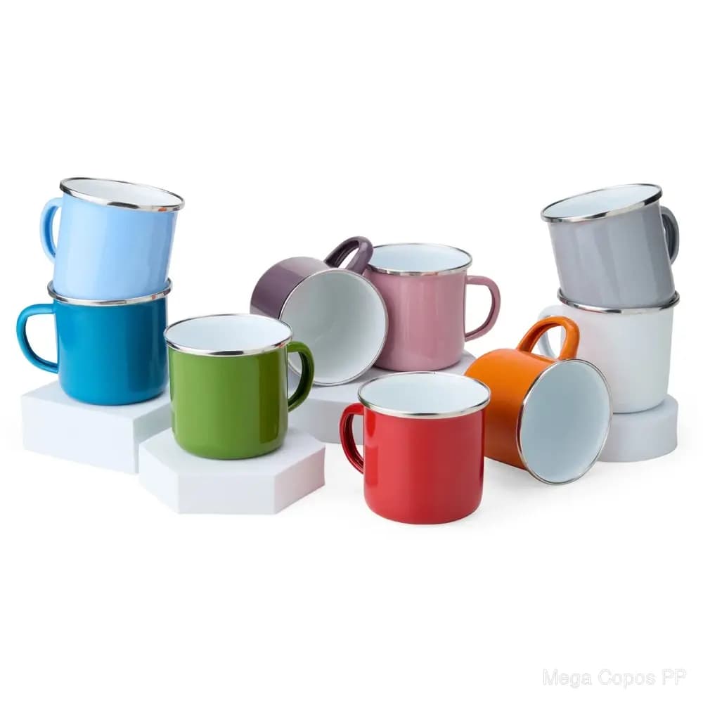 Caneca Inox 370ml | Mega Copos PP